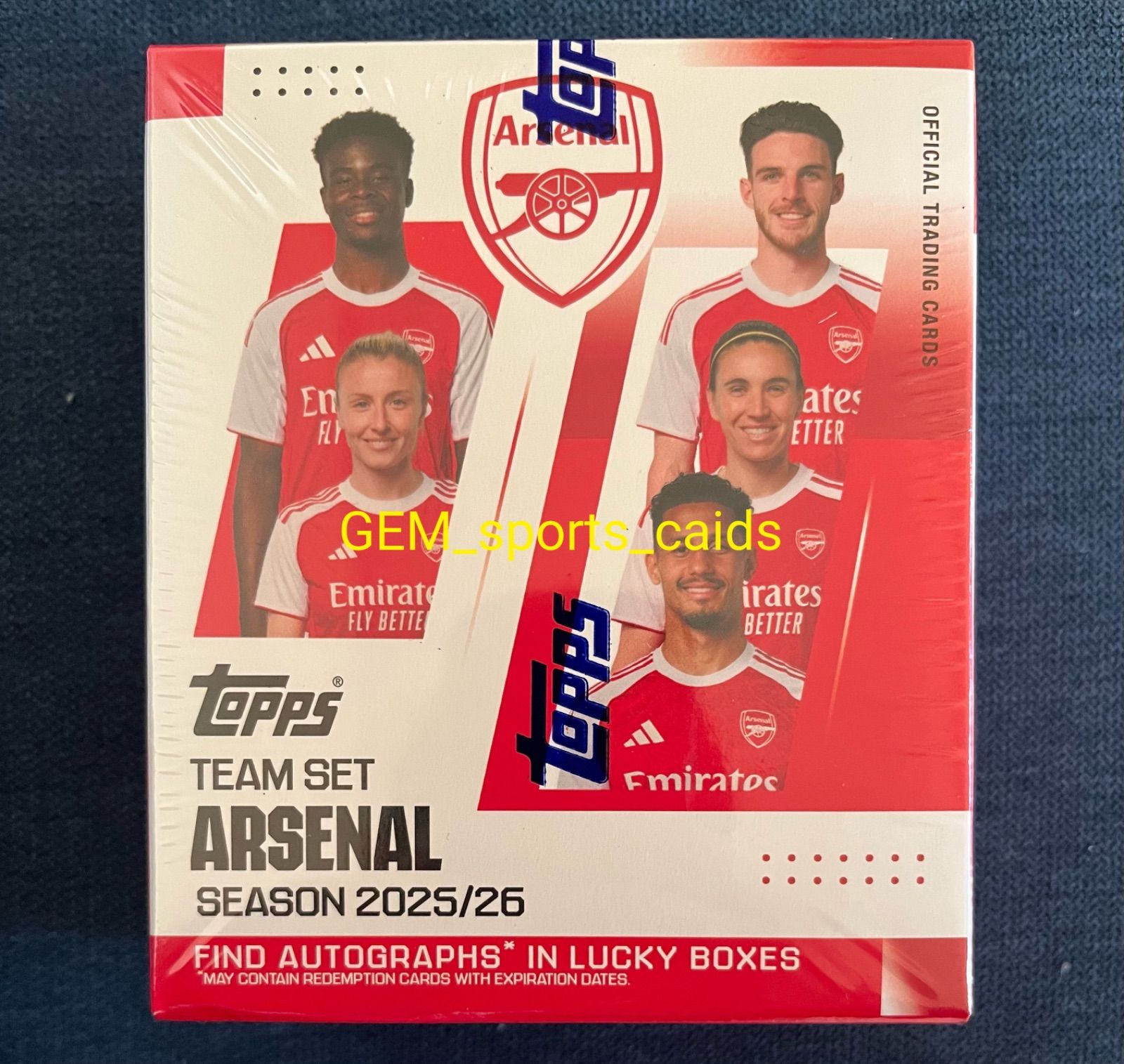 新品未開封 1Box】Topps Arsenal 2025-26 Team Set 18 - メルカリ