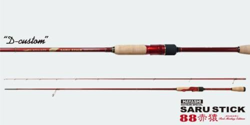 新品 林釣漁具製作所(HAYASHI) SARU STICK 赤猿 HSS-88 D-custom
