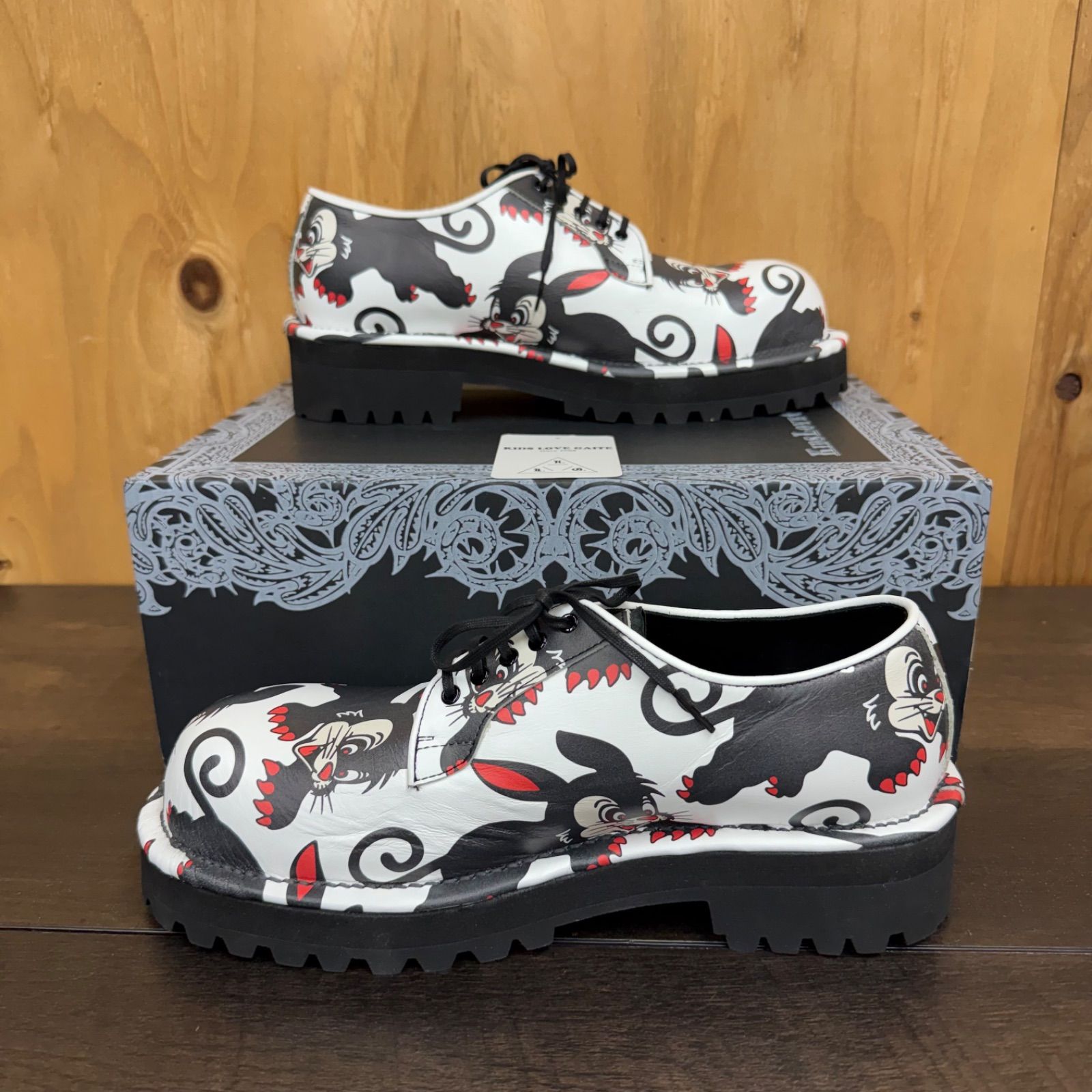 店舗販売併用】KIDS LOVE GAITE ダービーシューズ KOU DERBY WHITE