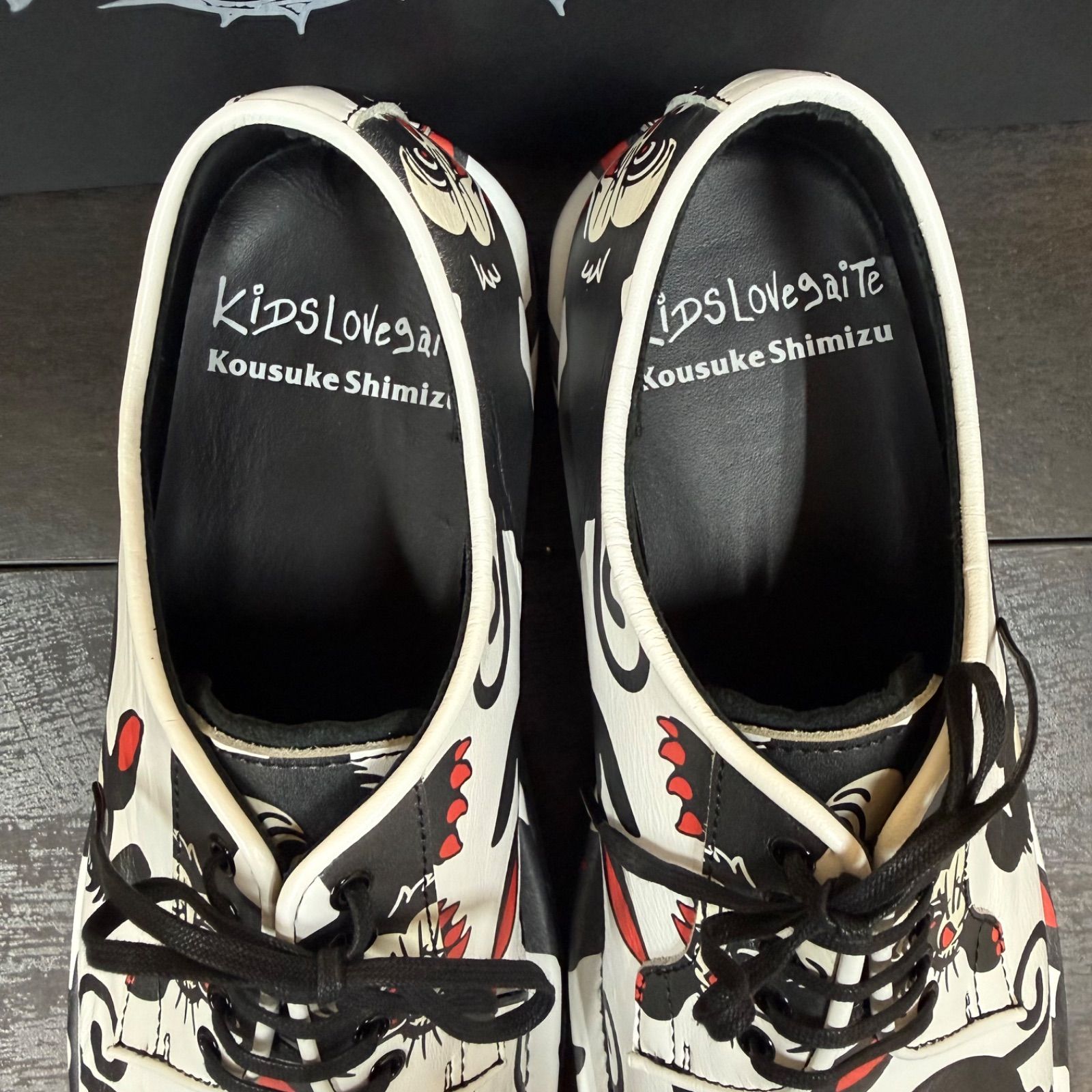 店舗販売併用】KIDS LOVE GAITE ダービーシューズ KOU DERBY WHITE