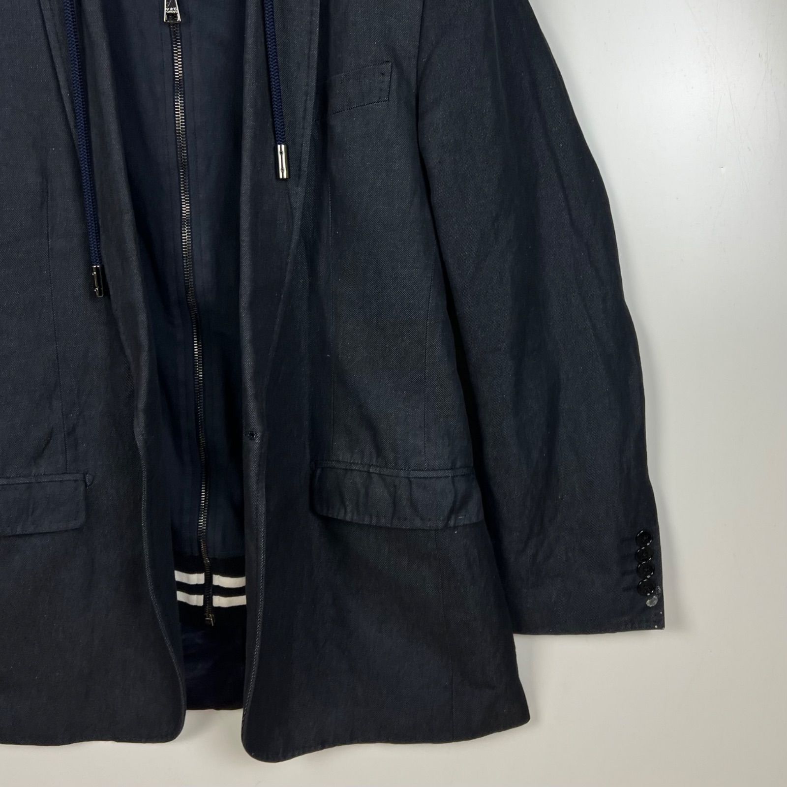 DOLCE&GABBANA 00s y2k archive Docking hoodie jacket 46 M ドルチェ 