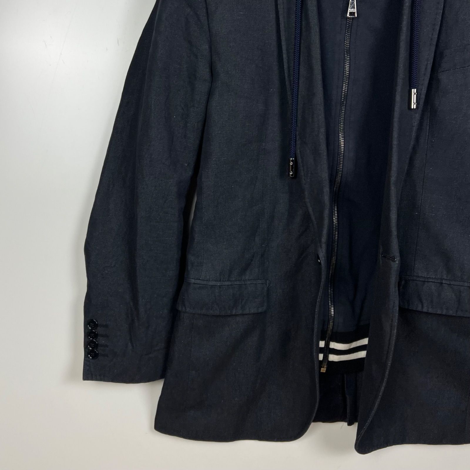 DOLCE&GABBANA 00s y2k archive Docking hoodie jacket 46 M ドルチェ 