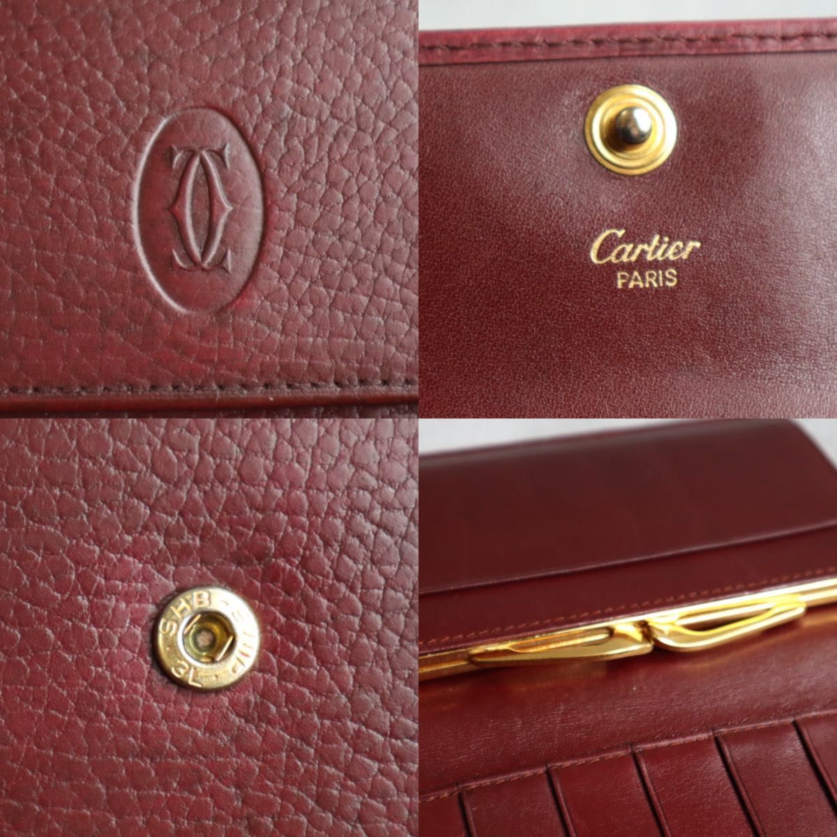 Cartier カルティエ / マストライントリフォールドウォレット 三つ折り 