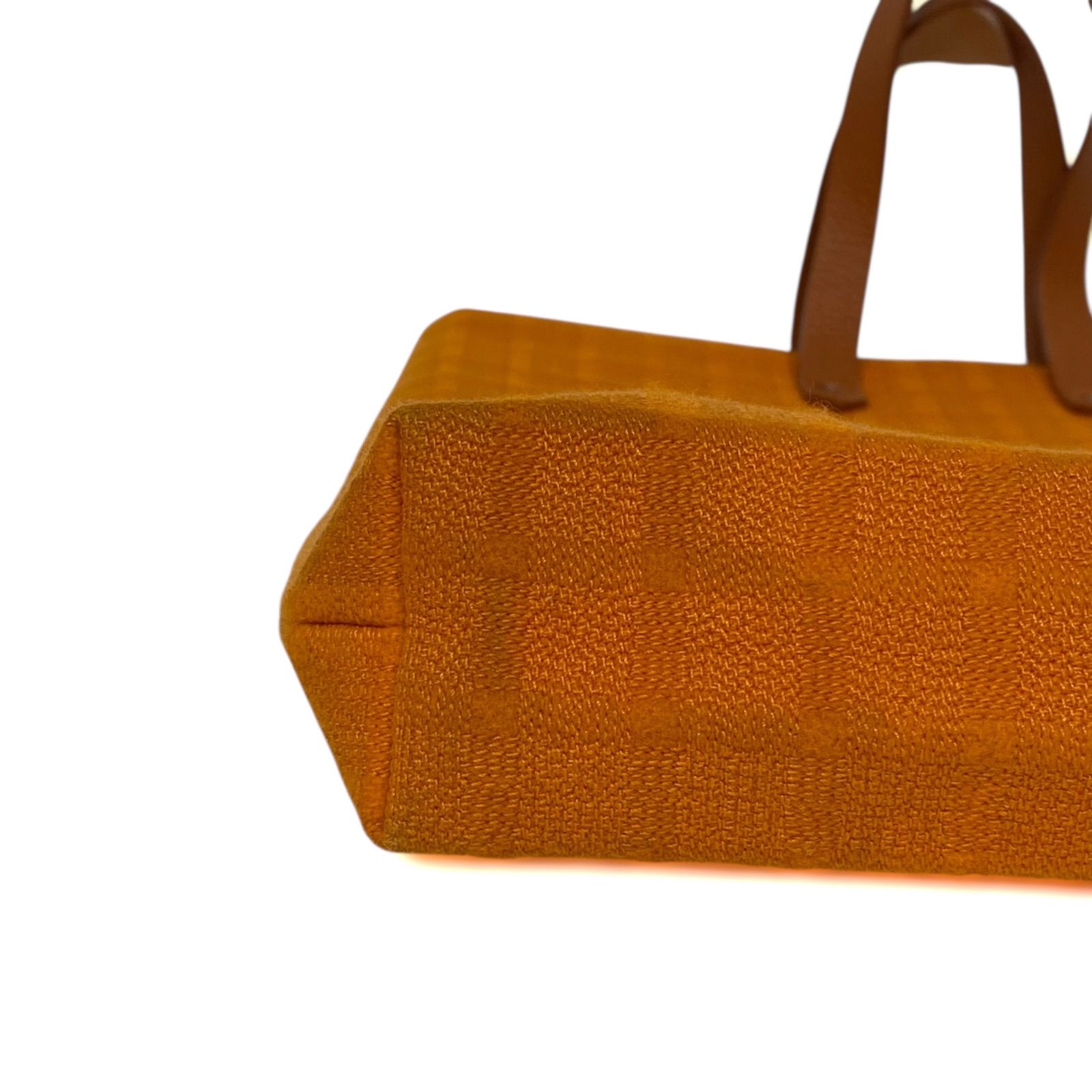 エルメス アメダバGM トートバッグ オレンジ HERMES AC0220 - メルカリ