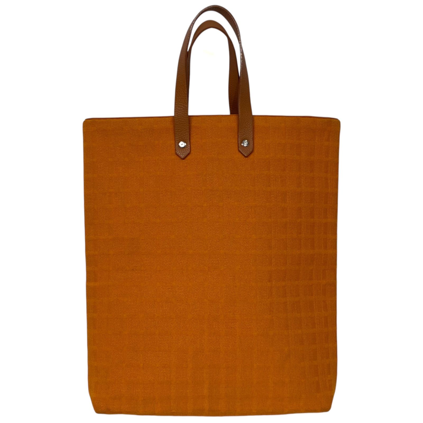 エルメス アメダバGM トートバッグ オレンジ HERMES AC0220 - メルカリ