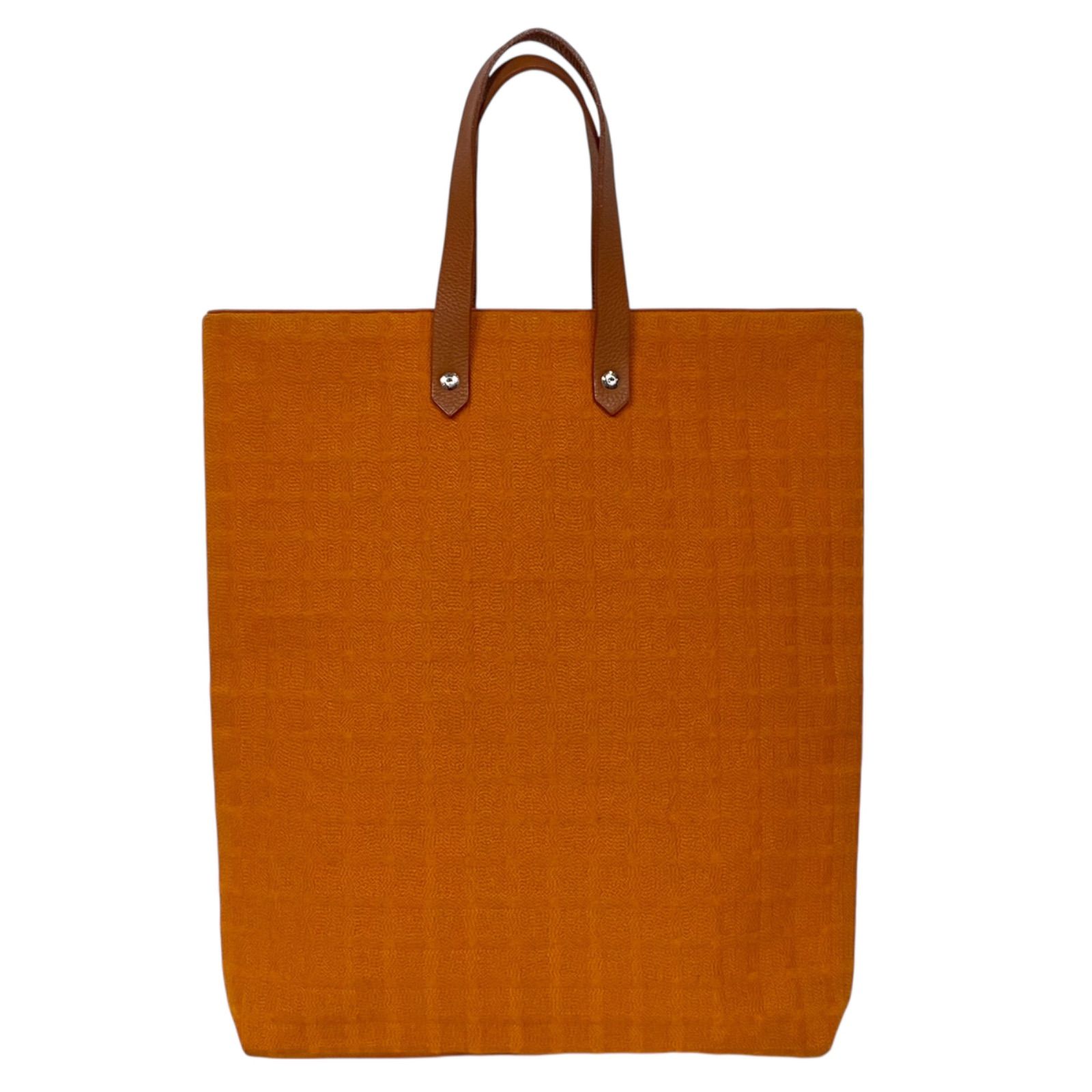 エルメス アメダバGM トートバッグ オレンジ HERMES AC0220 - メルカリ