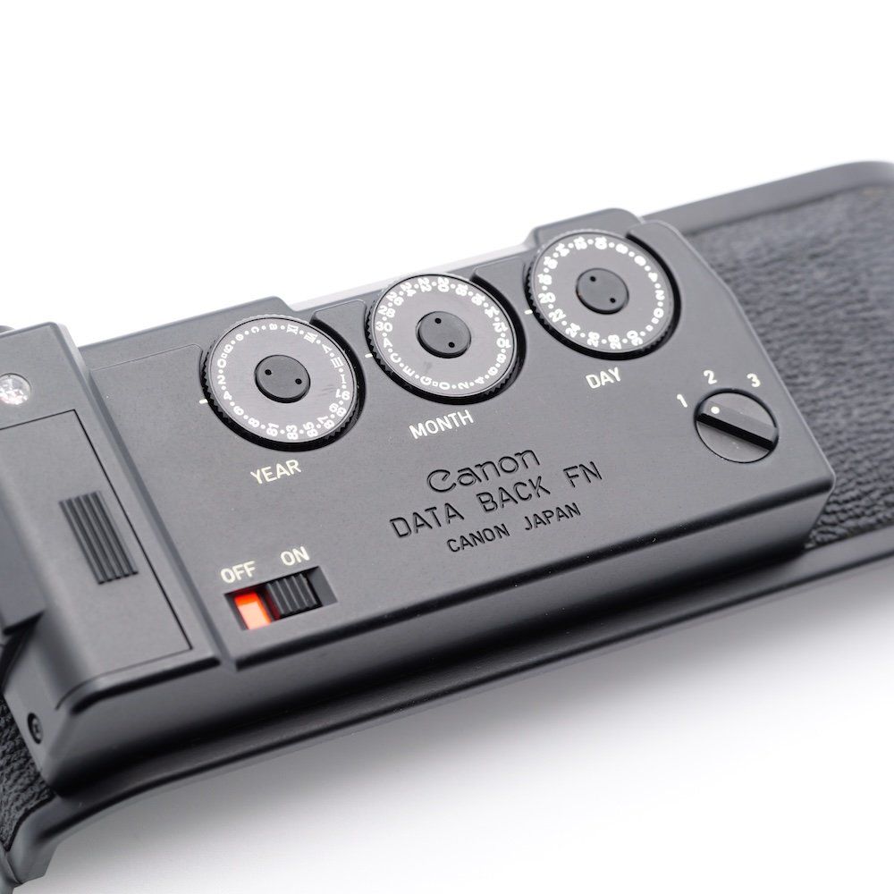 Canon DATA BACK FN NEW F-1用 データバック 裏蓋 キヤノン - メルカリ