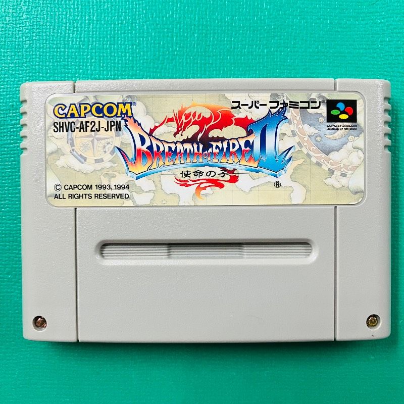 カセット美品】【箱、取説あり】スーパーファミコン ブレスオブ
