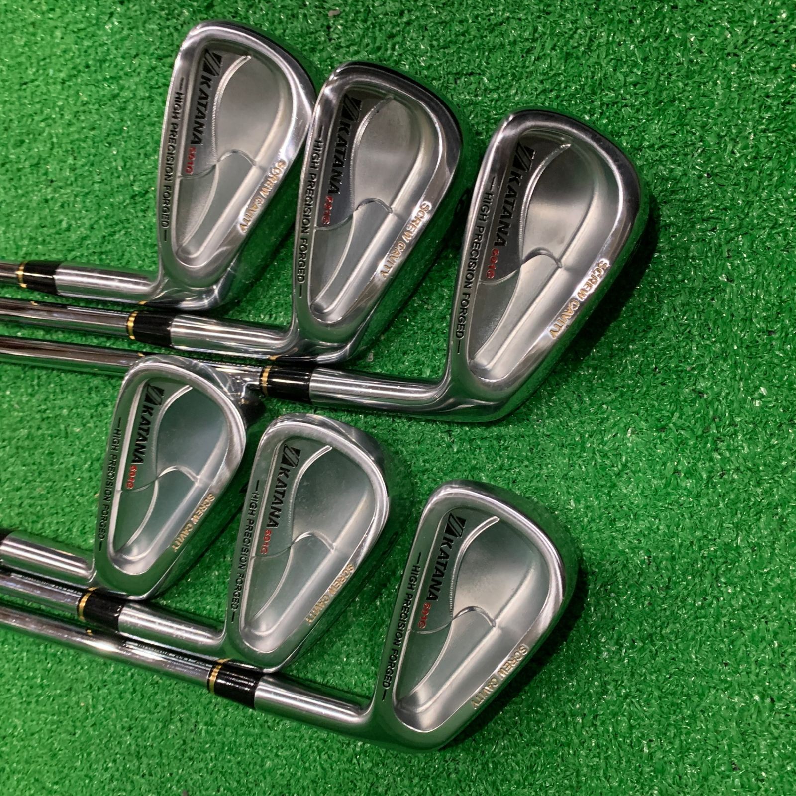 希少!!◇カタナゴルフ SWORD 501C Forged アイアン 6本セット