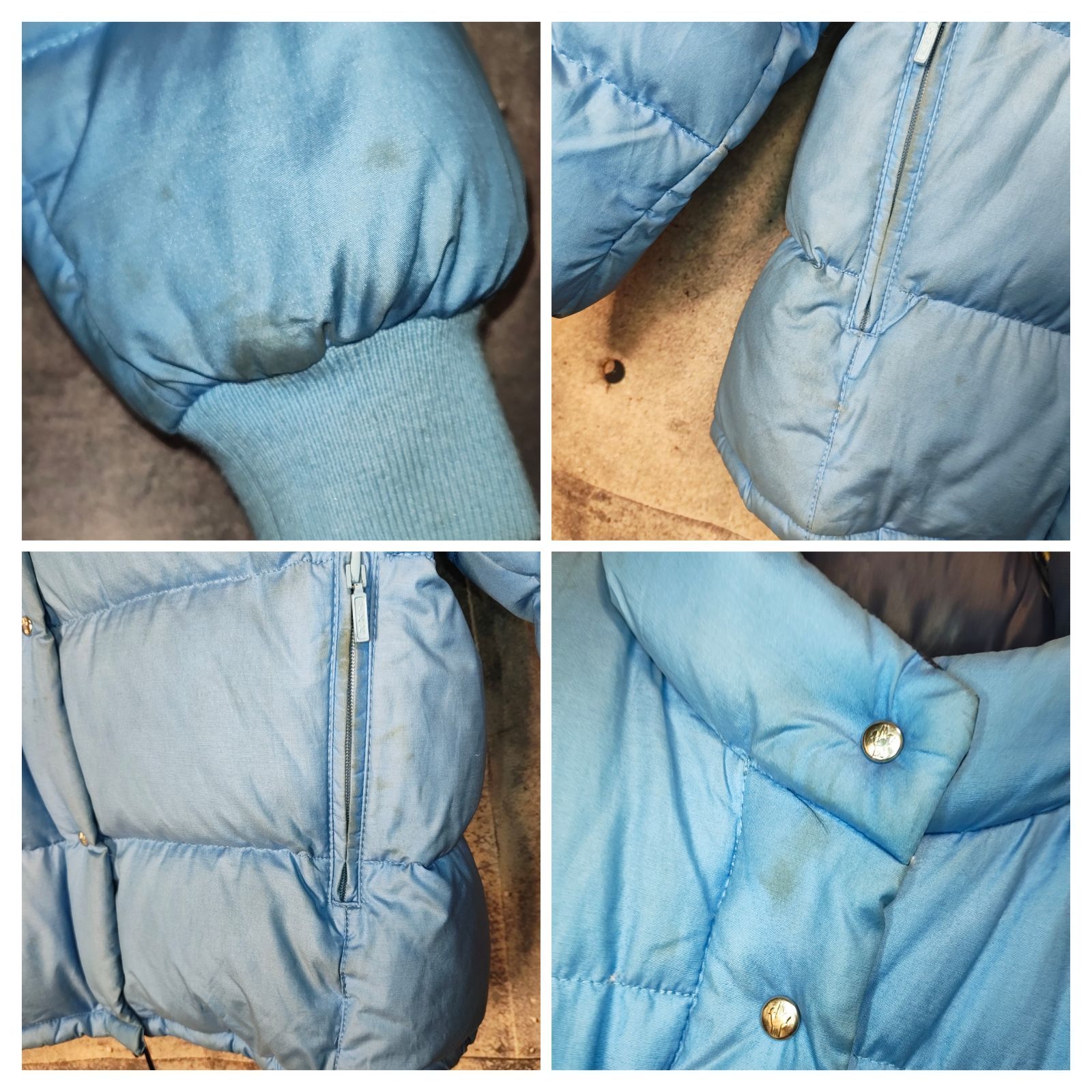 希少 80s VINTAGE MONCLER ASICS アシックス モンクレール ダウン