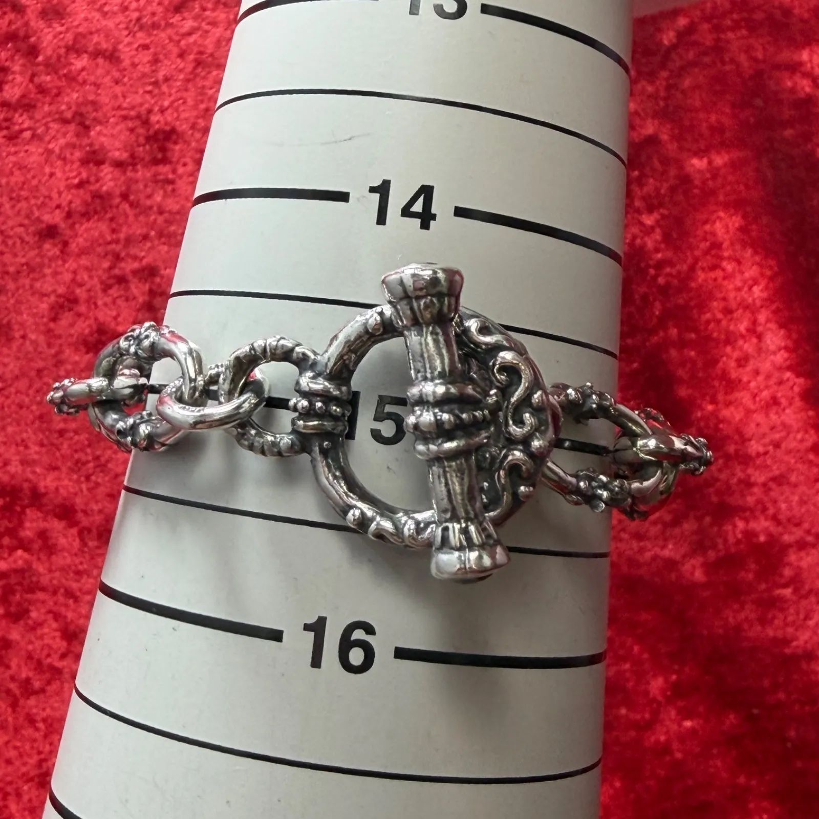 美品 ブレスレット シルバー/925 36.3g ロイヤルオーダー/ROYALORDER