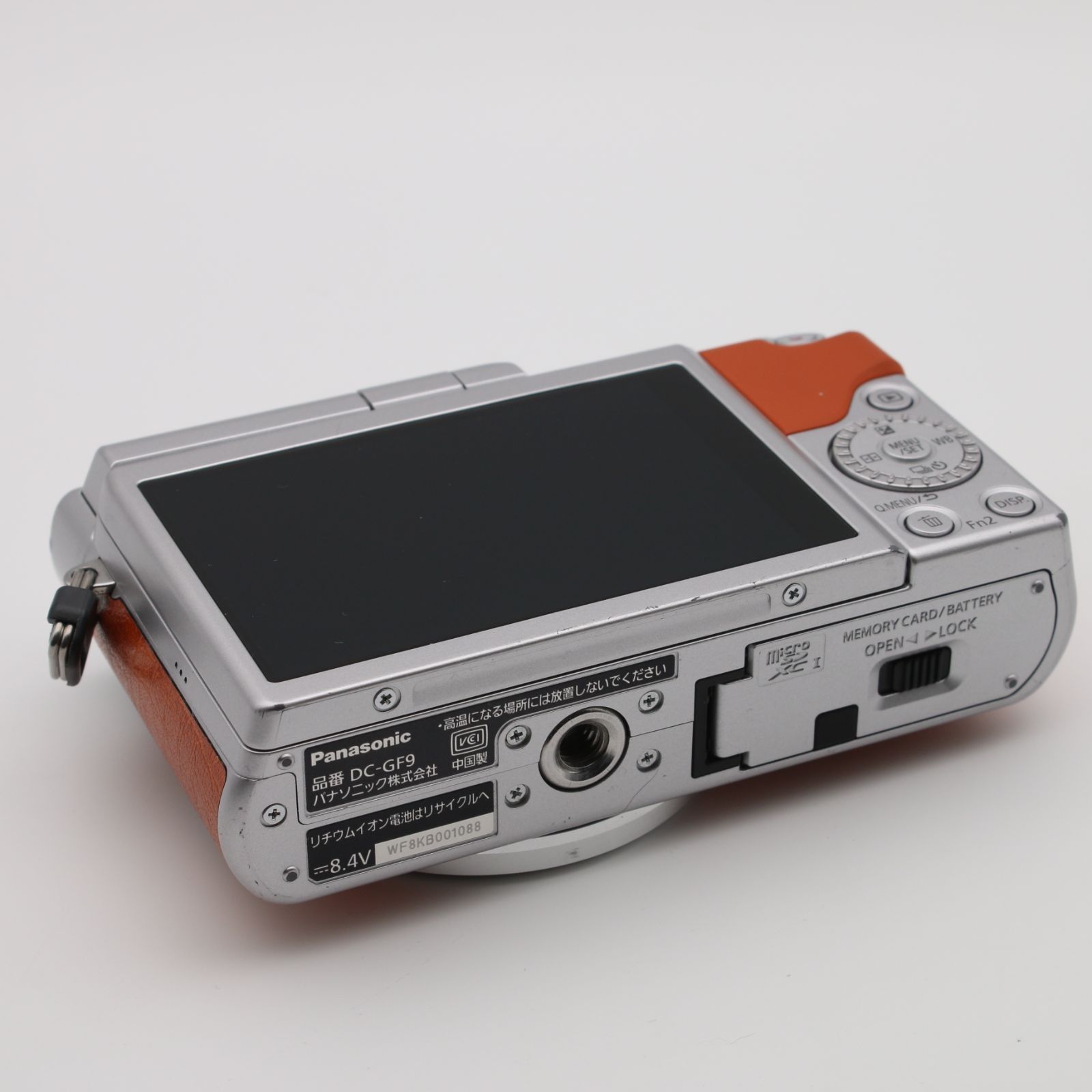 美品】 Panasonic LUMIX GF9 オレンジ ダブルズームレンズキット 標準