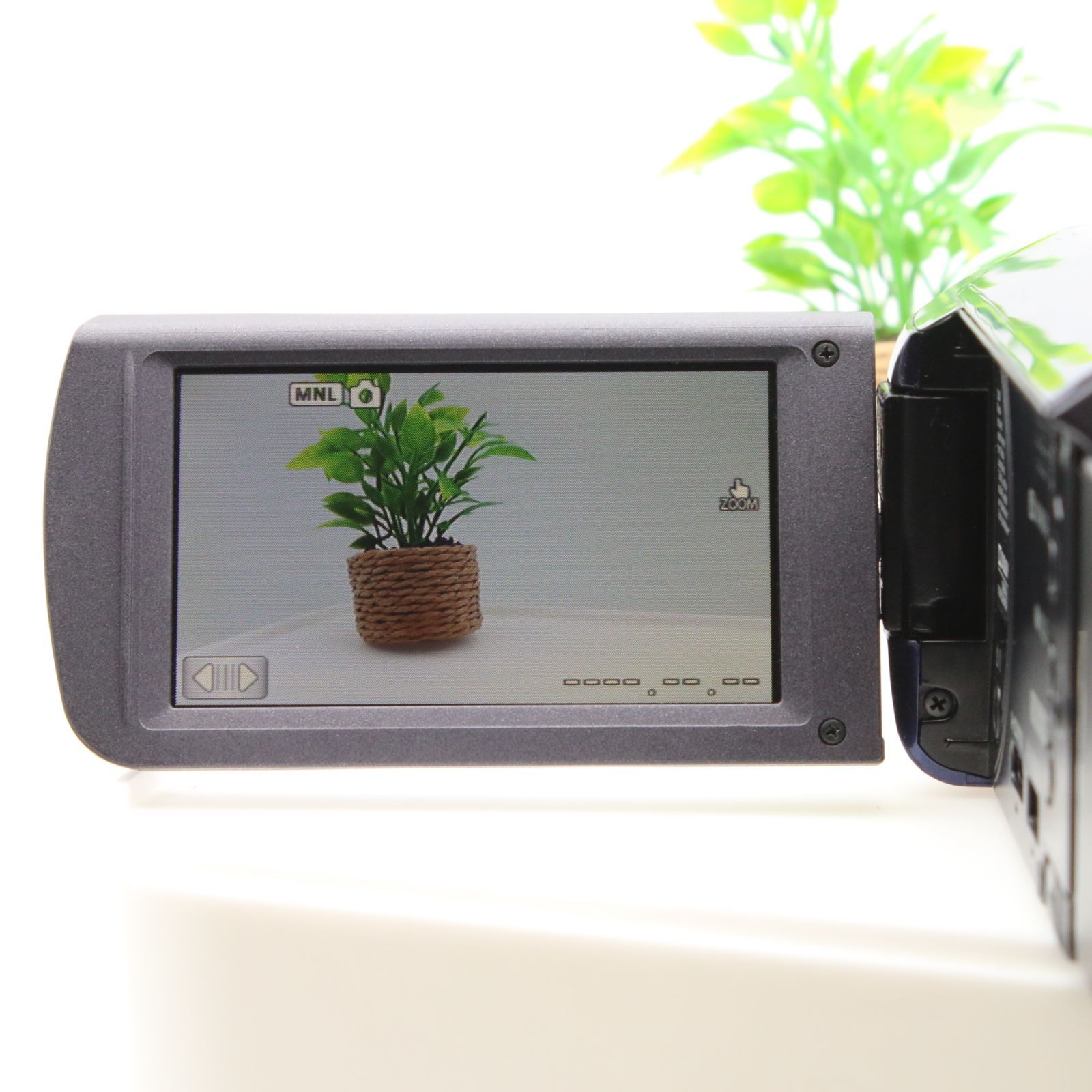 美品】 Panasonic HC-V300M ネイビーブルー 内蔵メモリー32GB デジタル