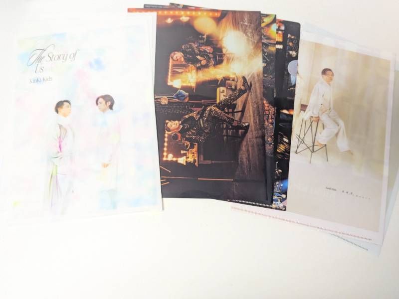 DOMOTO KinKi Kids クリアファイル 8枚セット The Story of US