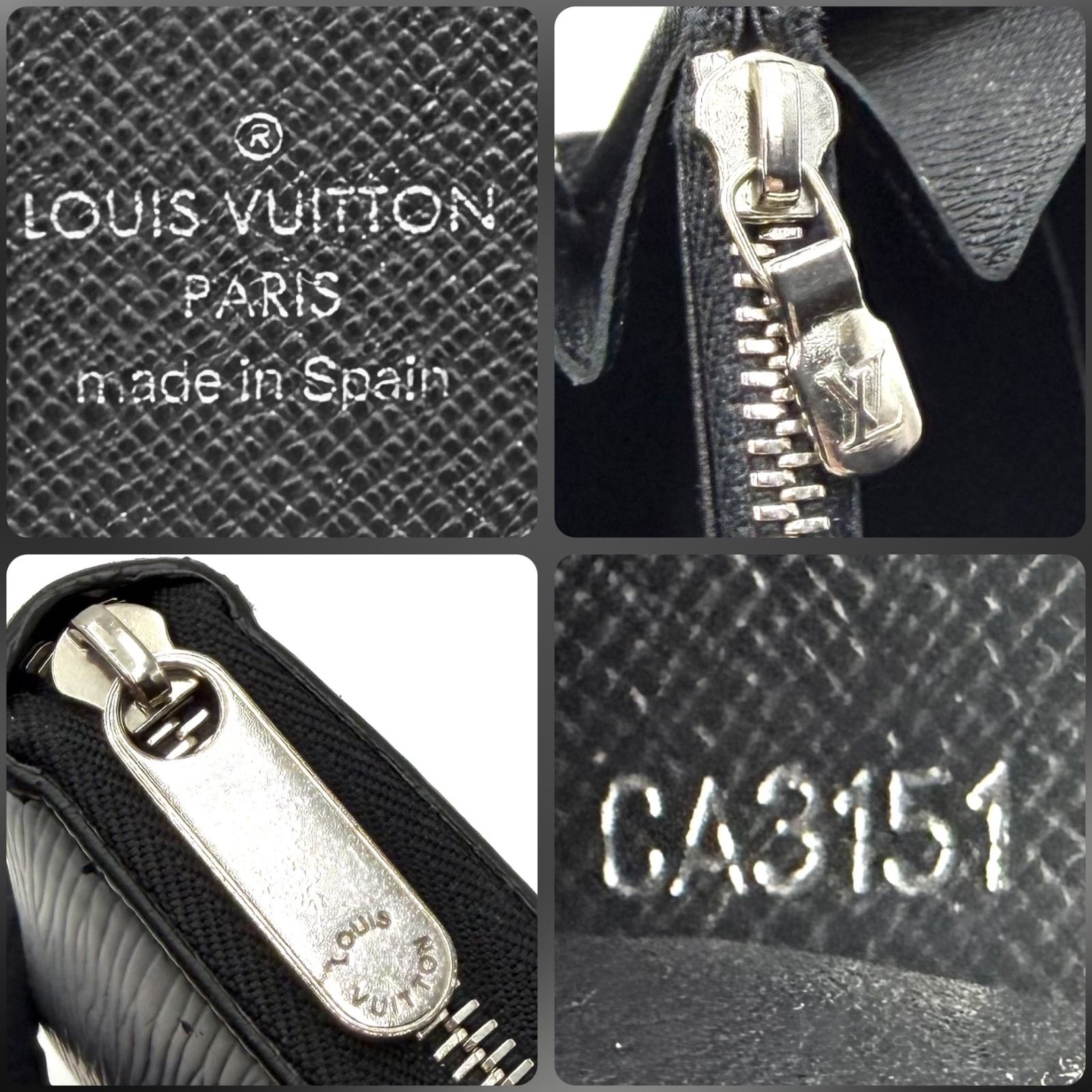 ルイヴィトン LOUIS VUITTON エピ ジッピーウォレット ノワール 長財布