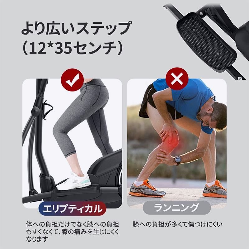 AORTD ウォーキングマシン クロストレーナー 家庭用 有酸素運動 
