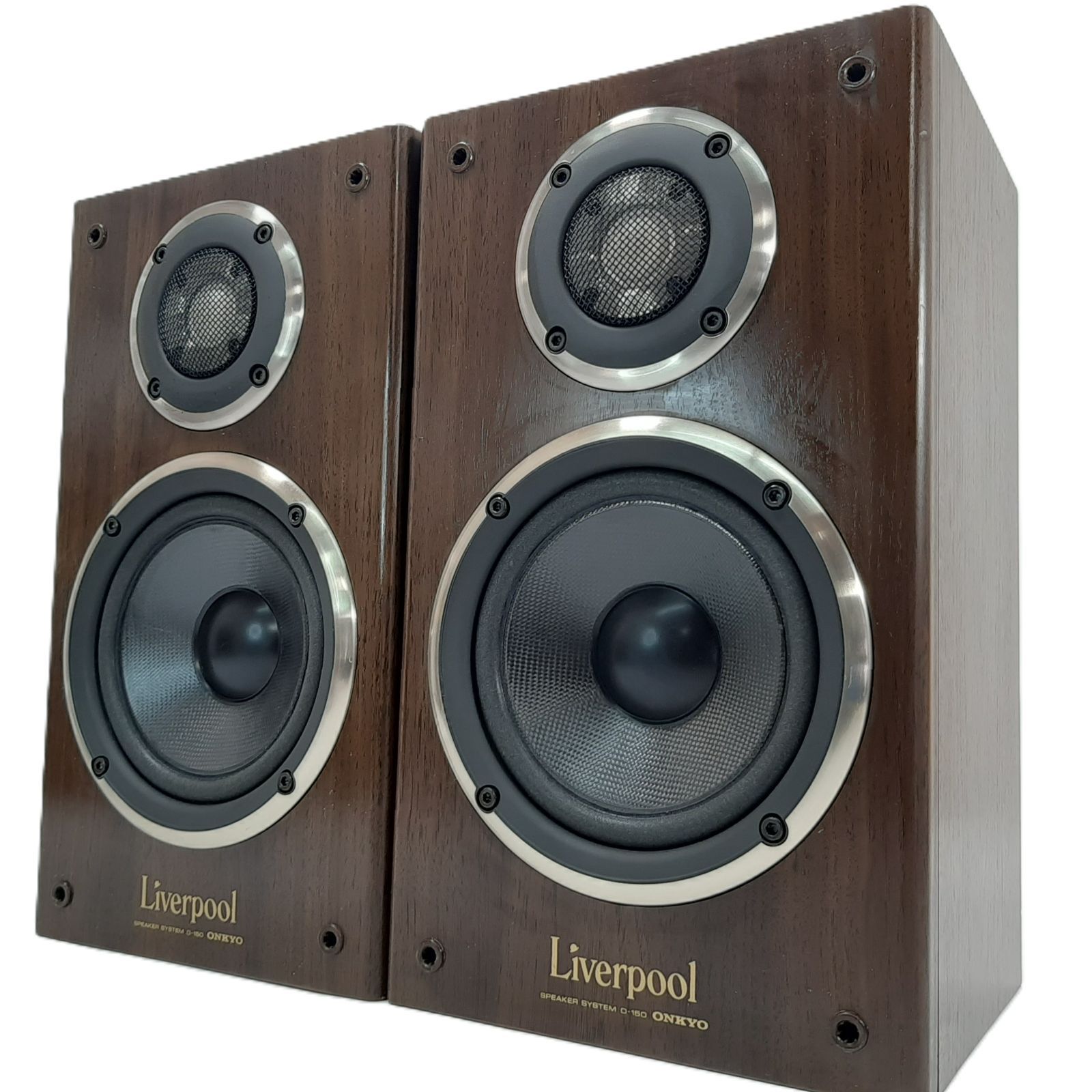 ONKYO Liverpool D-150 2WAYスピーカー ペア ブックシェルフ 音出し