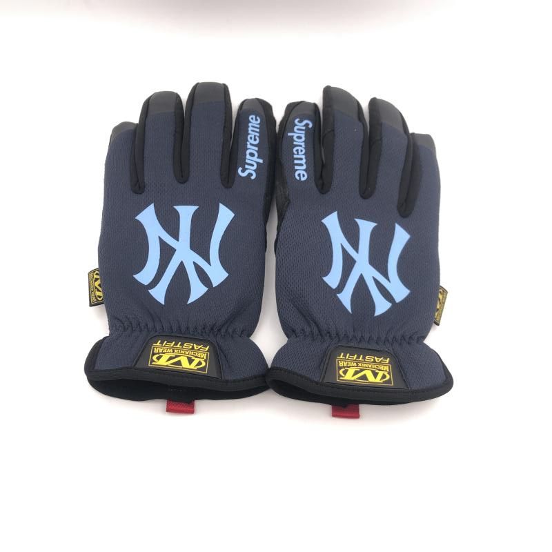 中古】Supreme x Mechanix x MLB FastFit Teams ネイビー シュプリーム