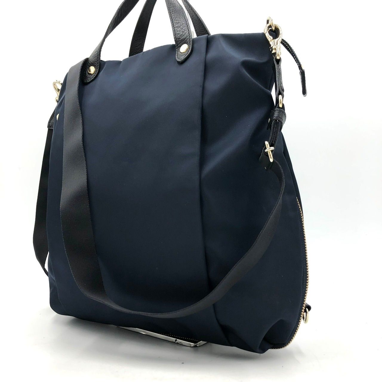 ラシット russet 2WAY トート ショルダーバッグ ナイロン ネイビー 