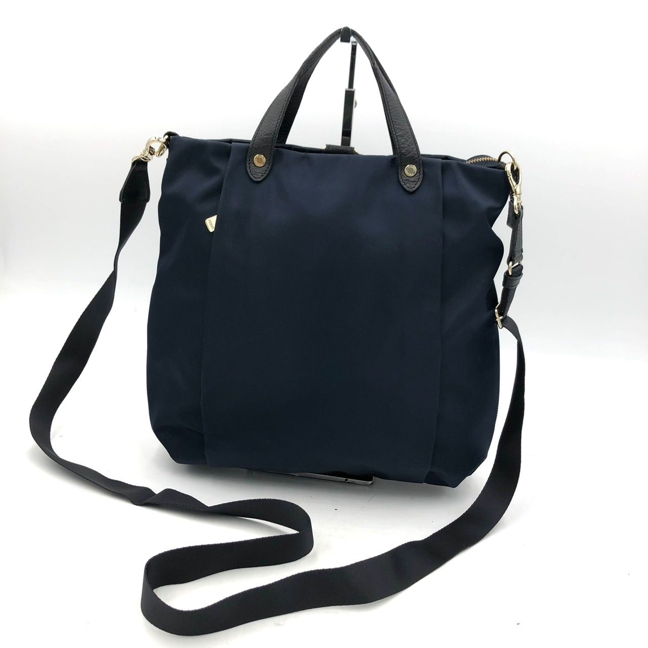 ラシット russet 2WAY トート ショルダーバッグ ナイロン ネイビー 