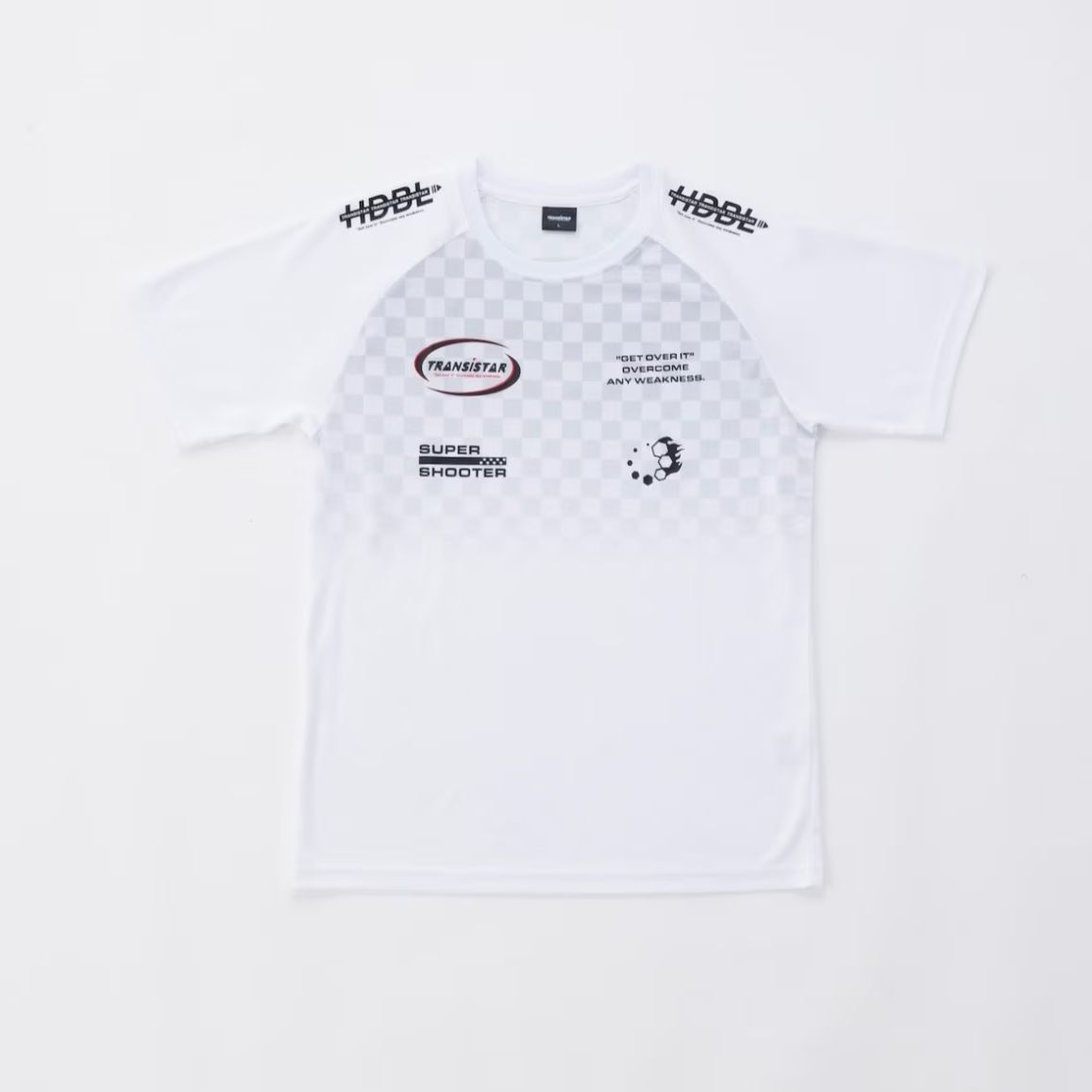 HB S/S Game Shirts_SPEED　WHITE HB26ST01-10　トランジスタ