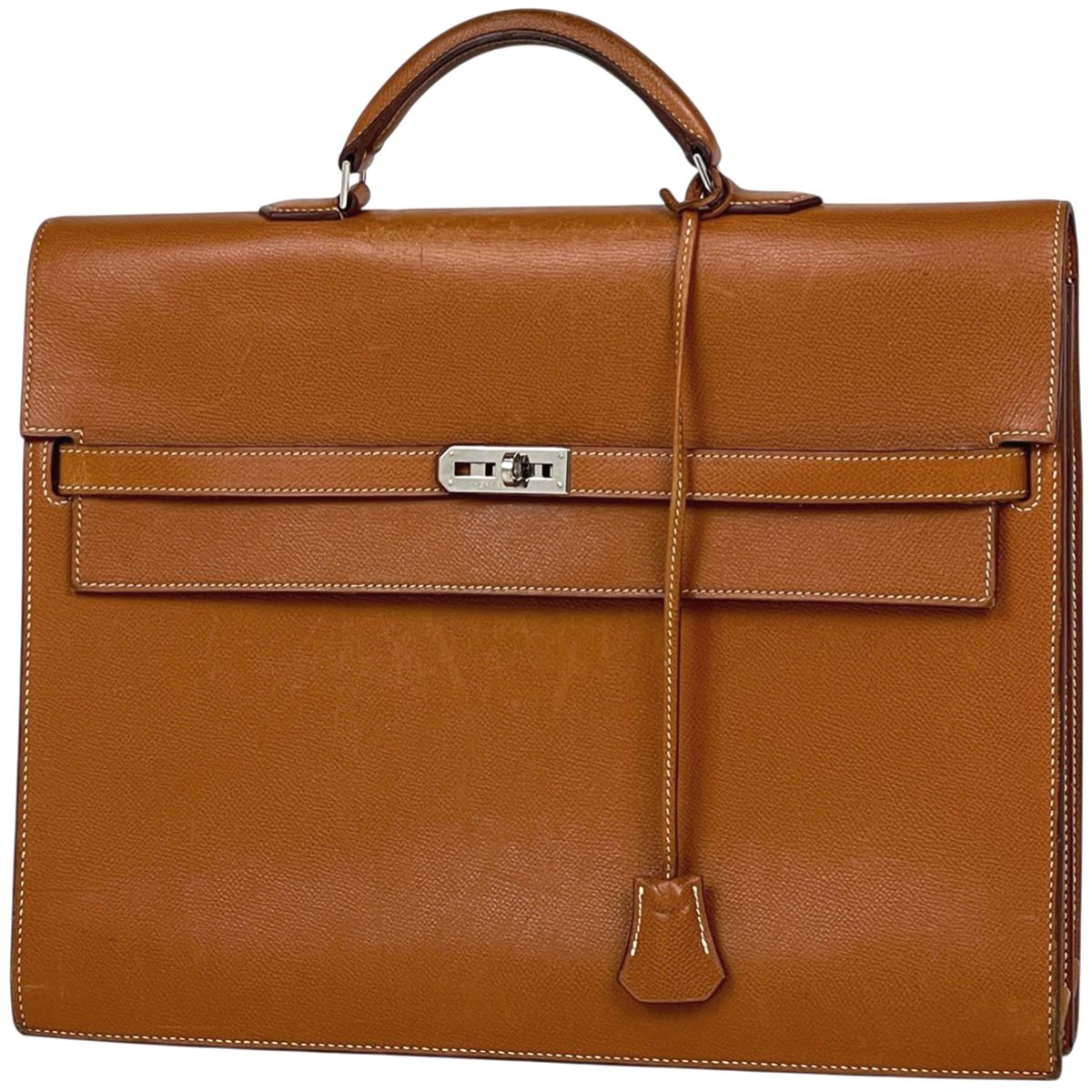エルメス HERMES ケリーデペッシュ38 ブリーフケース ハンドバッグ 