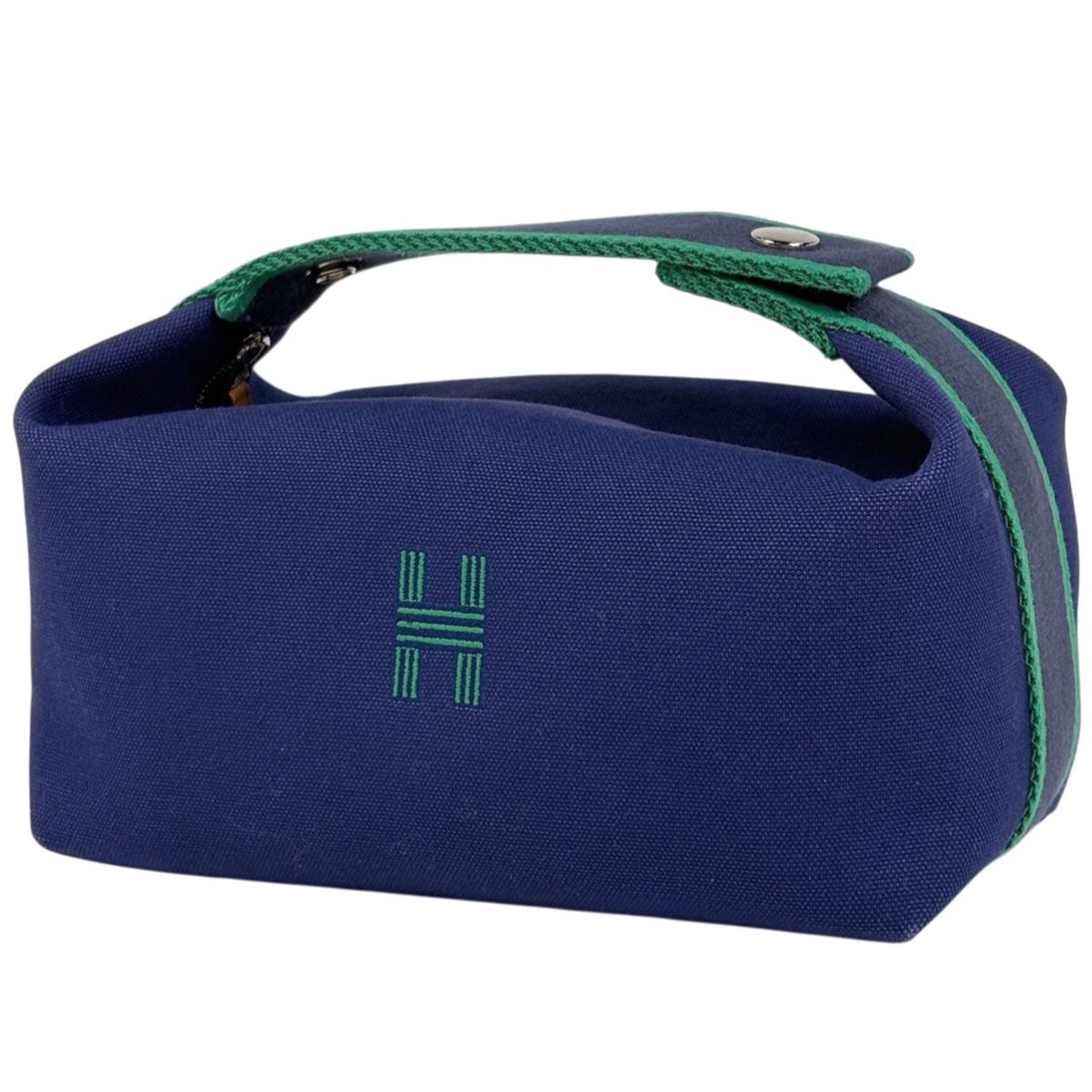 エルメス HERMES ブリッド ア ブラック PM バス用ポーチ Hロゴ 