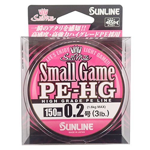 新品 サンライン(SUNLINE) PEライン ソルティメイト スモールゲーム HG 150m 0.2号 3lb サクラピンク