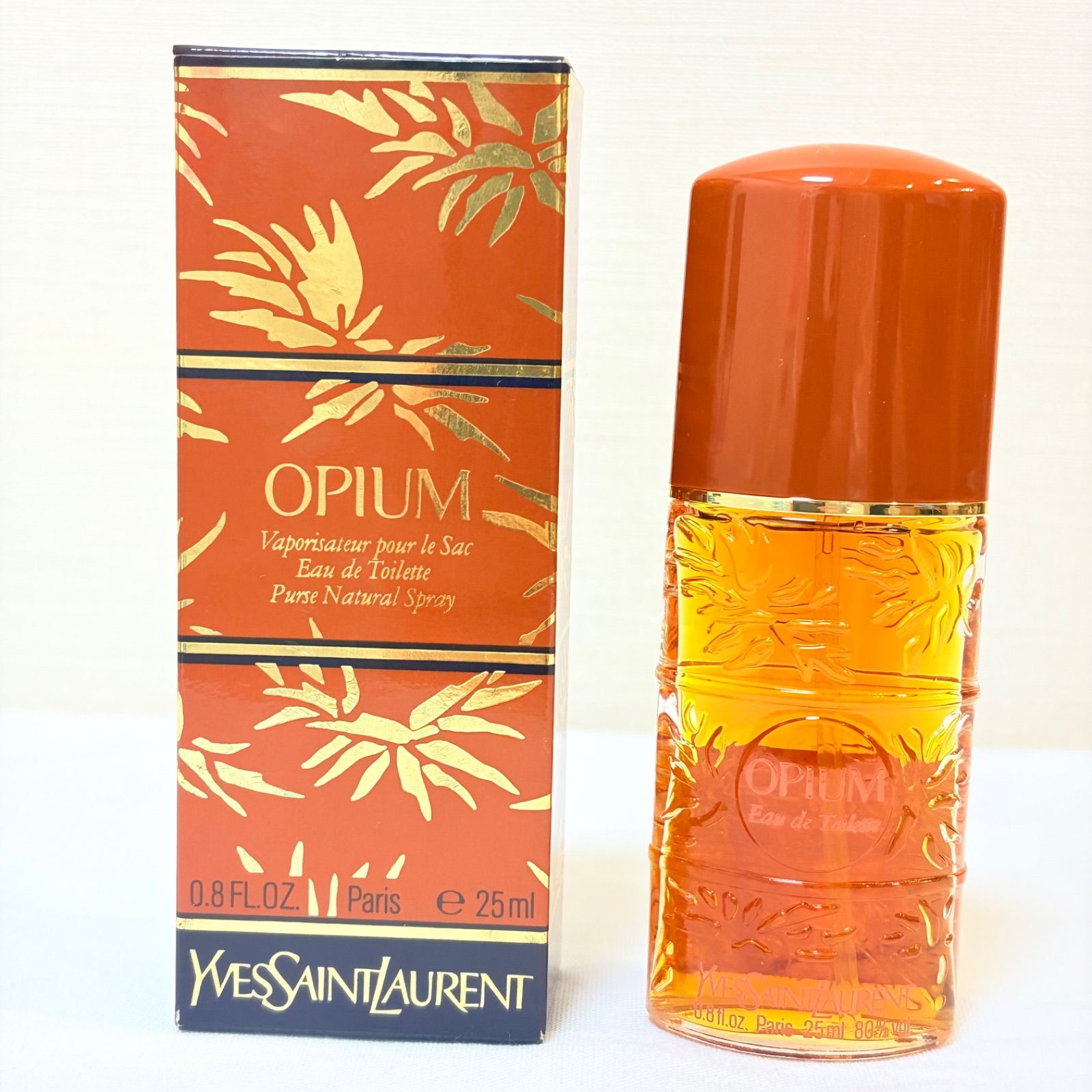 希少 新品 yvessaintlaurent ysl opium eau de toilette イヴサン 