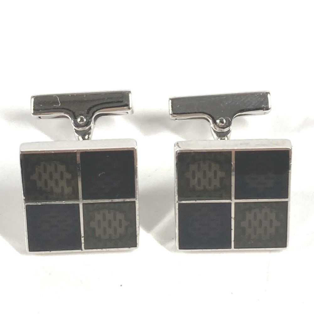 LOUIS VUITTON ルイヴィトン カフス ロゴ カフス AG925 シルバー