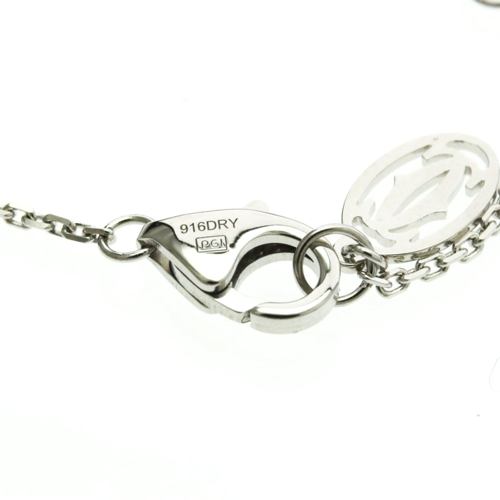 カルティエ(Cartier) ダムール ブレスレット XS K18ホワイトゴールド 