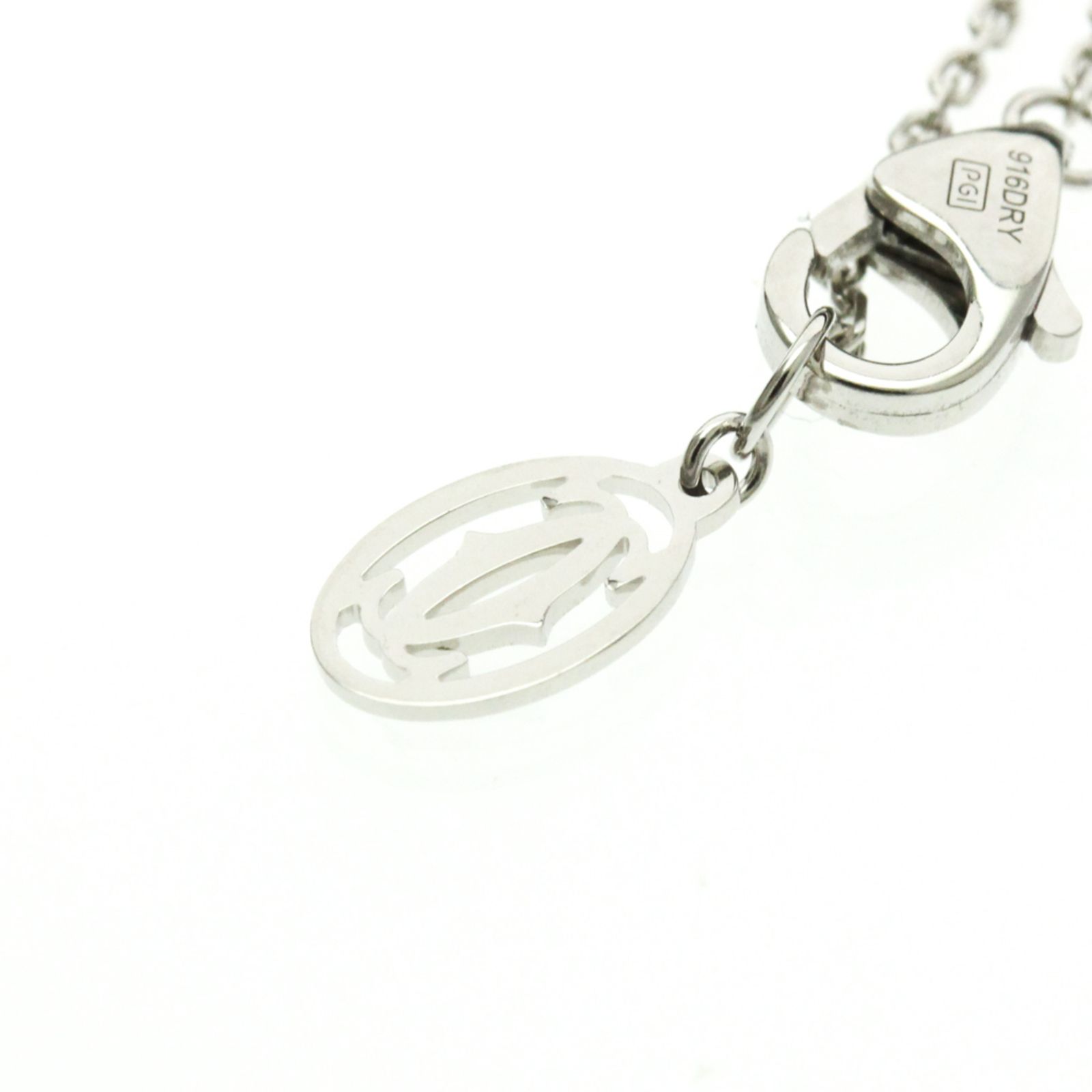 カルティエ(Cartier) ダムール ブレスレット XS K18ホワイトゴールド 