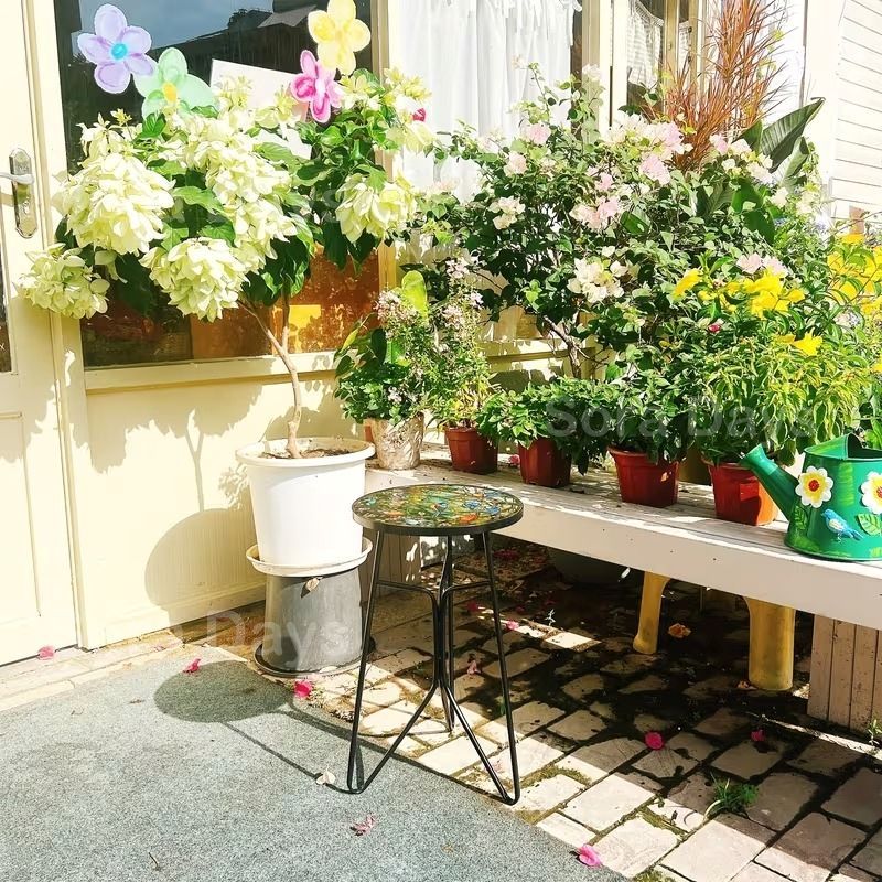 サイドテーブル 玄関花台 モダン おしゃれ 花台 フラワースタンド