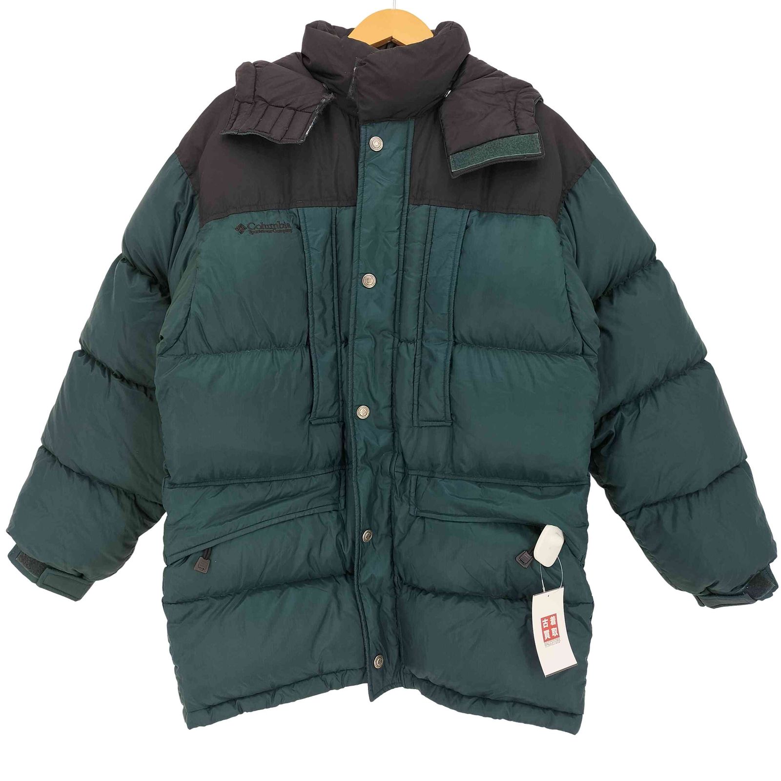 コロンビア Columbia 90s 白タグ フード デタッチャブル ダウン 