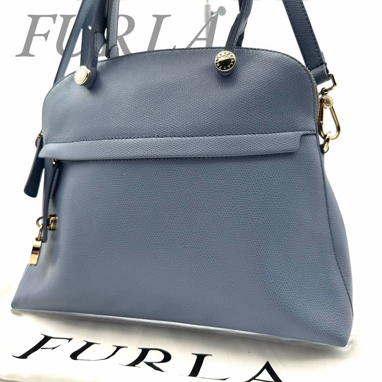 B4928】 FURLA フルラ 2way ハンドバッグ ショルダーストラップ 