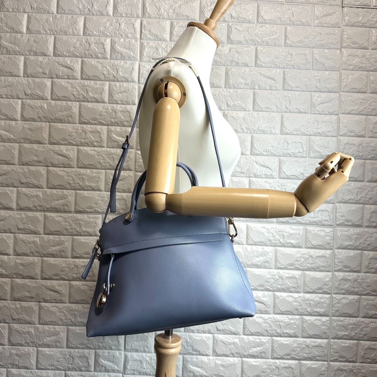 B4928】 FURLA フルラ 2way ハンドバッグ ショルダーストラップ 