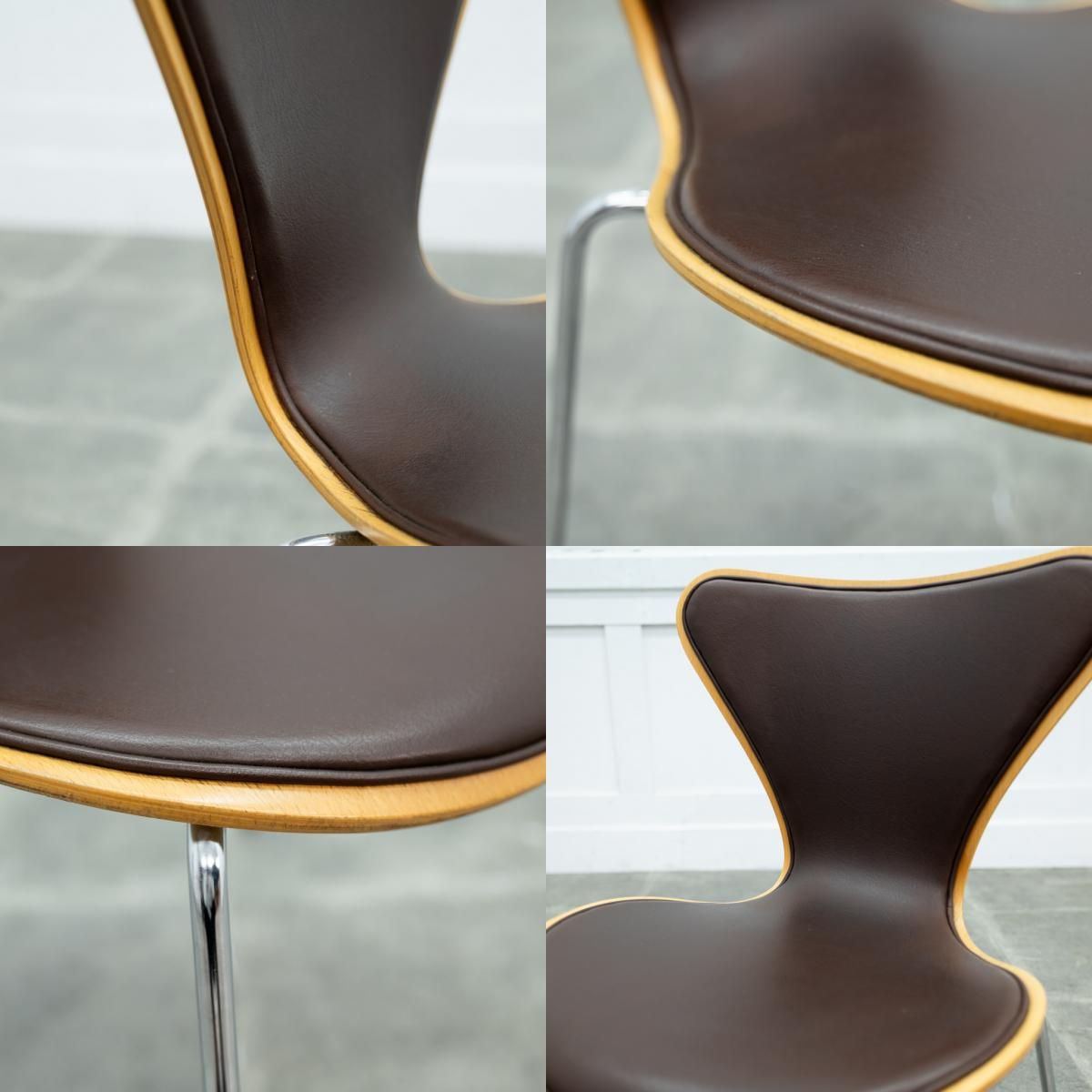 【発送の場合は即購入不可】 正規品 Fritz Hansen セブンチェア 3107 名作 椅子 フロントパディング 北欧 デンマーク アルネ ヤコブセン フリッツハンセン 97070 FRITZ HANSEN SERIES 7 / フリッツ・ハンセン セブンチェア フロント