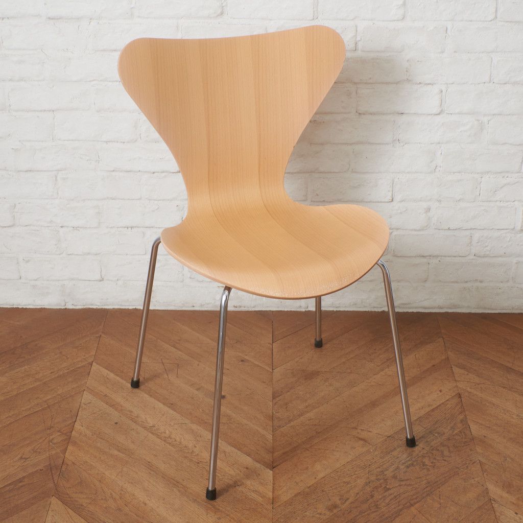 正規品 Fritz Hansen セブンチェア 3107 ビーチ 名作 椅子 北欧