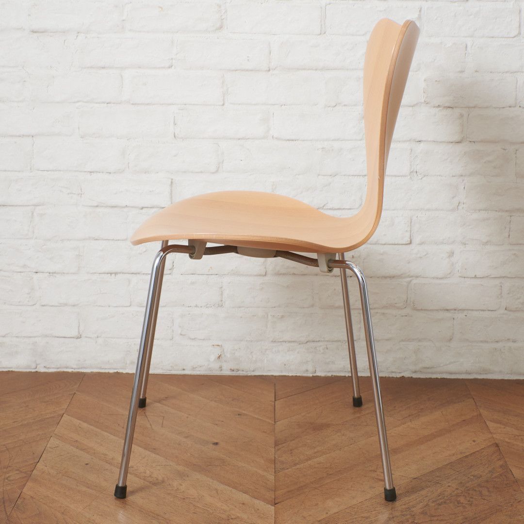 正規品 Fritz Hansen セブンチェア 3107 ビーチ 名作 椅子 北欧
