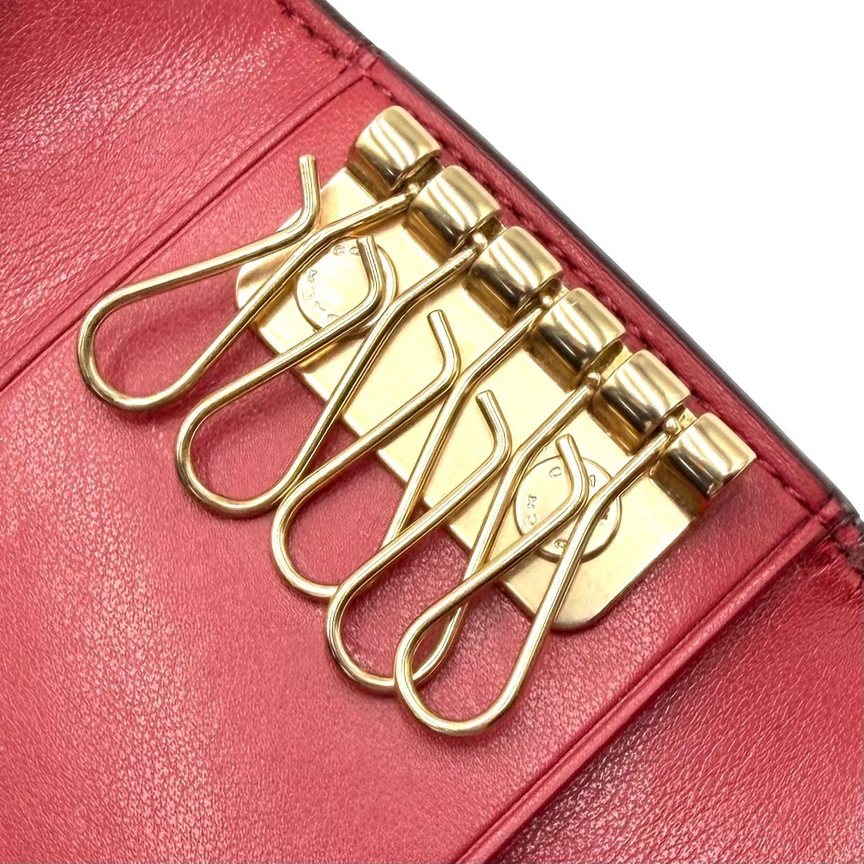 コーチ COACH シグネチャー 5連キーケース コンパクト 男女兼用