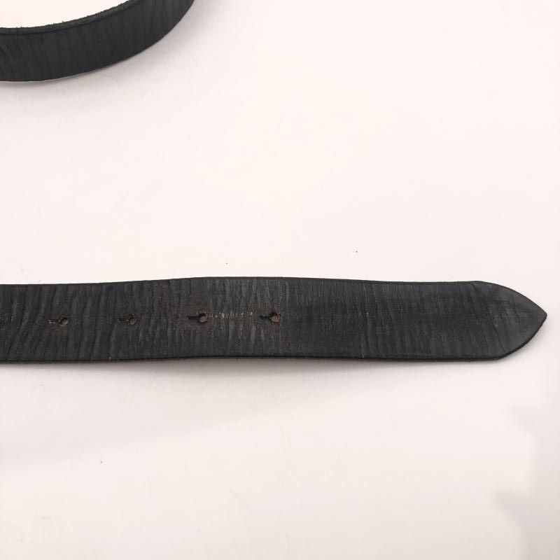 中古】kapital オイルレザー スタッズディスコバックルベルト