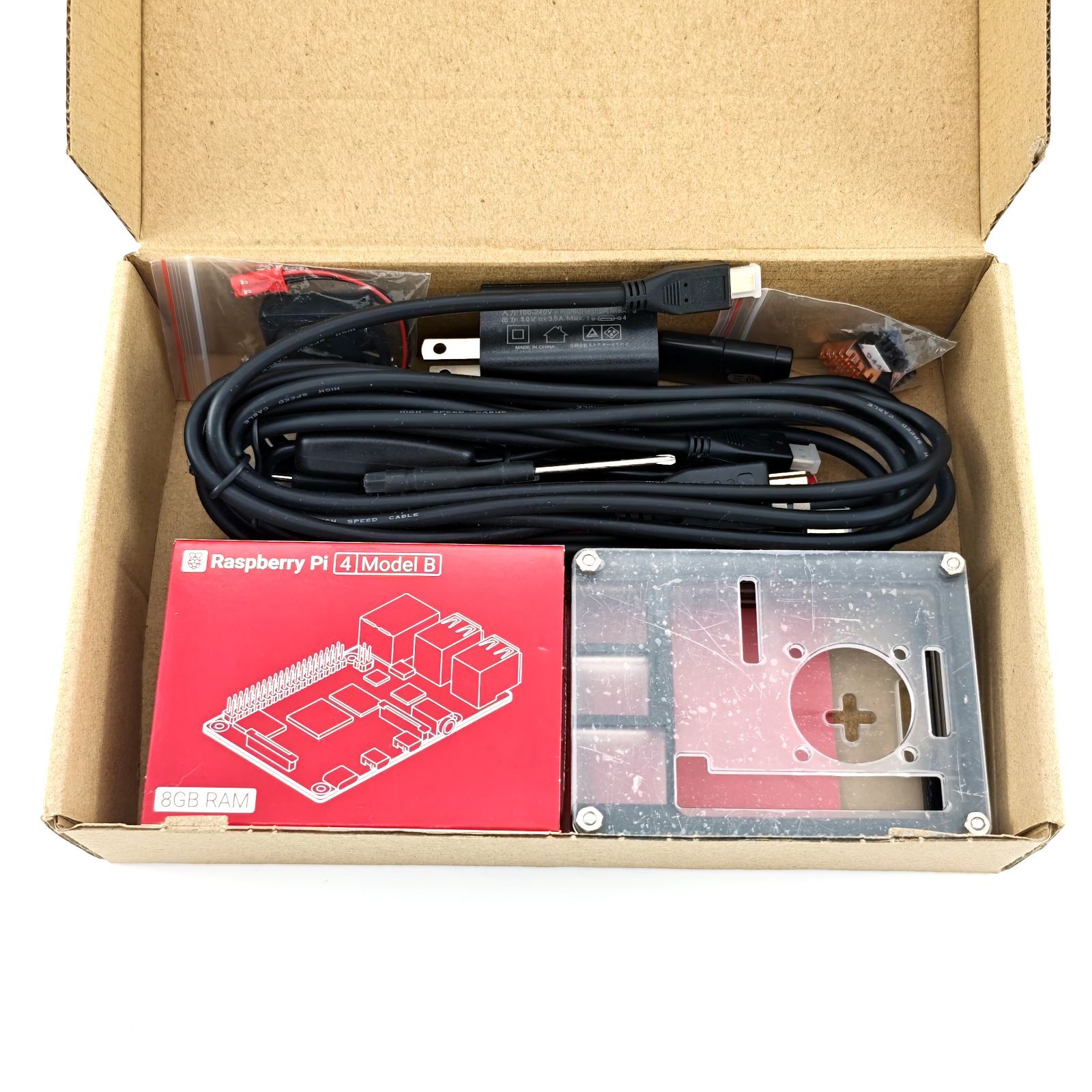 Raspberry Pi 4 8GB ケース付き raspberryPi 4 8GB ケース付き 【公式通販】