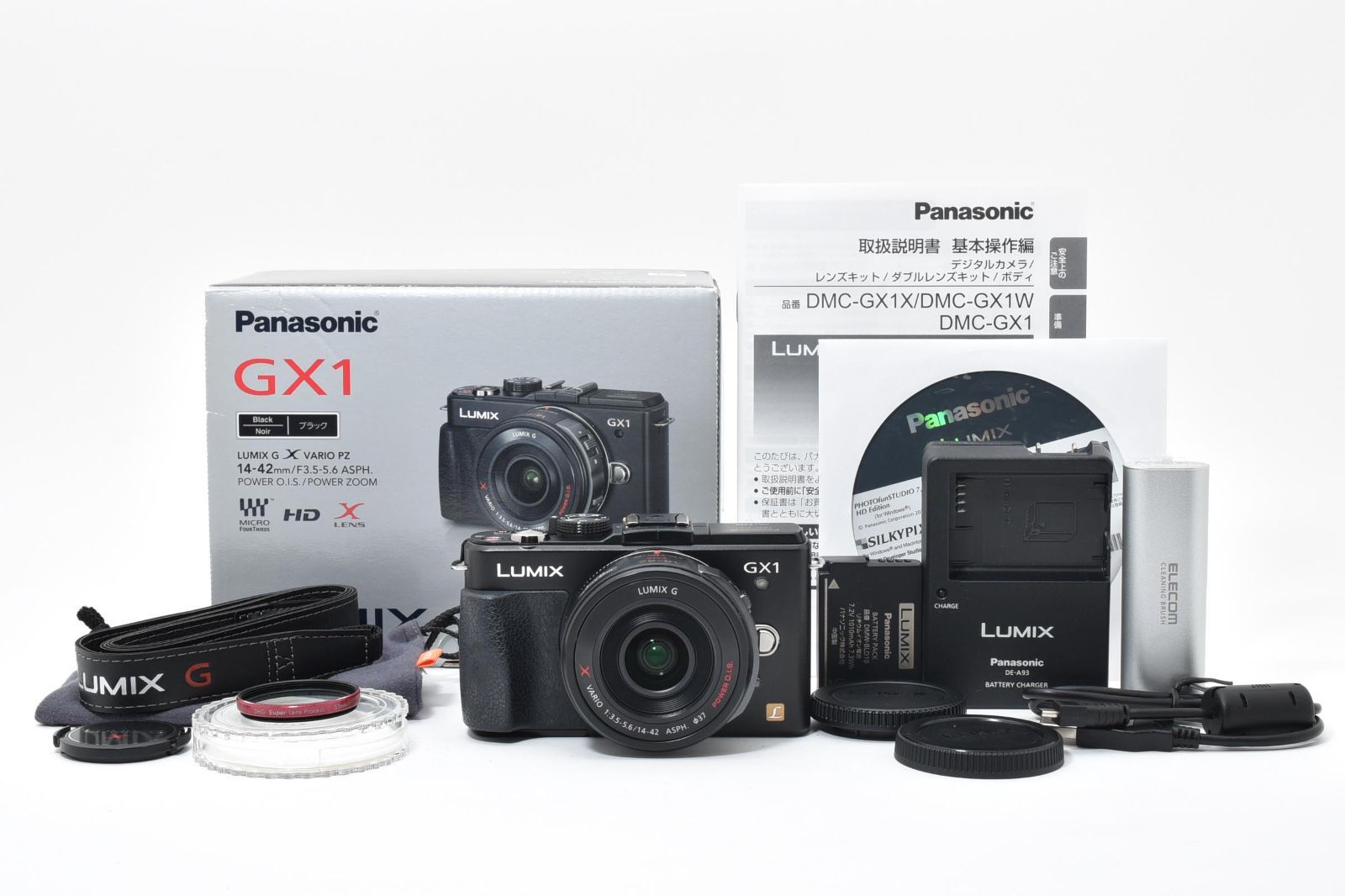 返品保証】☆良品☆ Panasonic パナソニック LUMIX DMC-GX1 レンズ 