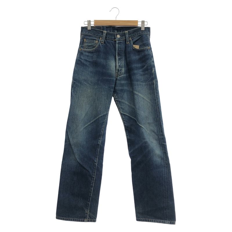 【中古】LEVI'S 501XX復刻 バレンシア ハチノス ボタンフライデニムパンツ BIG E 赤耳 W30 リーバイス ボタン裏555[19][240019524953] 中古】LEVI'S 501XX復刻 バレンシア ハチノス ボタンフライデニム
