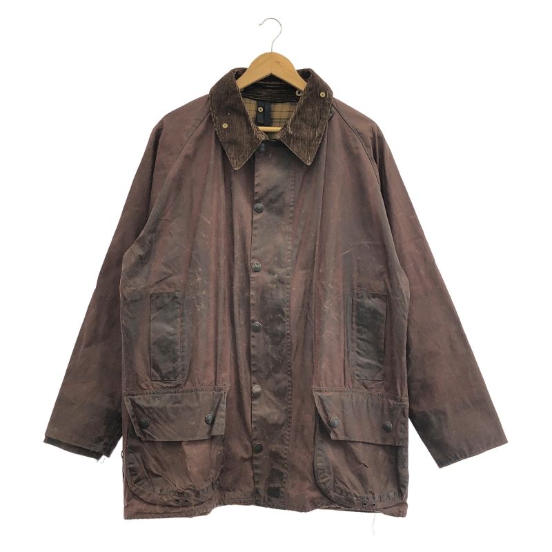 【中古】00s Barbour a190 Beaufort Jacket サイズ不明 ブラウン 3ワラント バブアー ※リペアあり[19][240019524994] 中古】00s Barbour a190 Beaufort Jacket サイズ不明 ブラウン 3