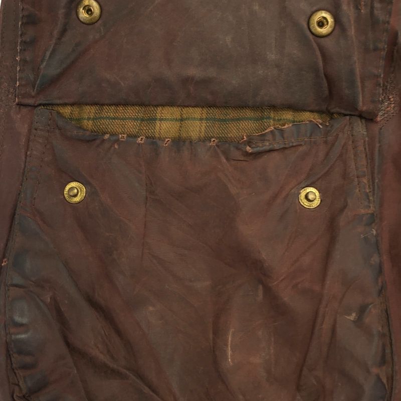 中古】00s Barbour a190 Beaufort Jacket サイズ不明 ブラウン 3