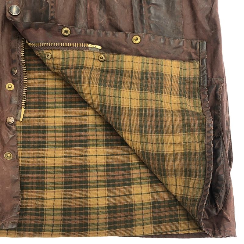 中古】00s Barbour a190 Beaufort Jacket サイズ不明 ブラウン 3