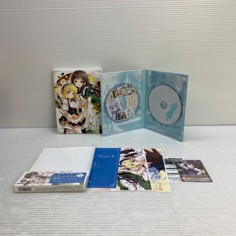 中古品】 ご注文はうさぎですか? 初回限定版 BOX付き全6巻セット Blu