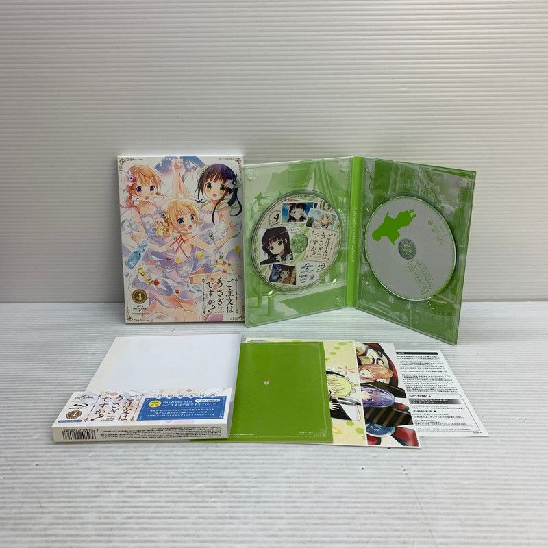 中古品】 ご注文はうさぎですか? 初回限定版 BOX付き全6巻セット Blu