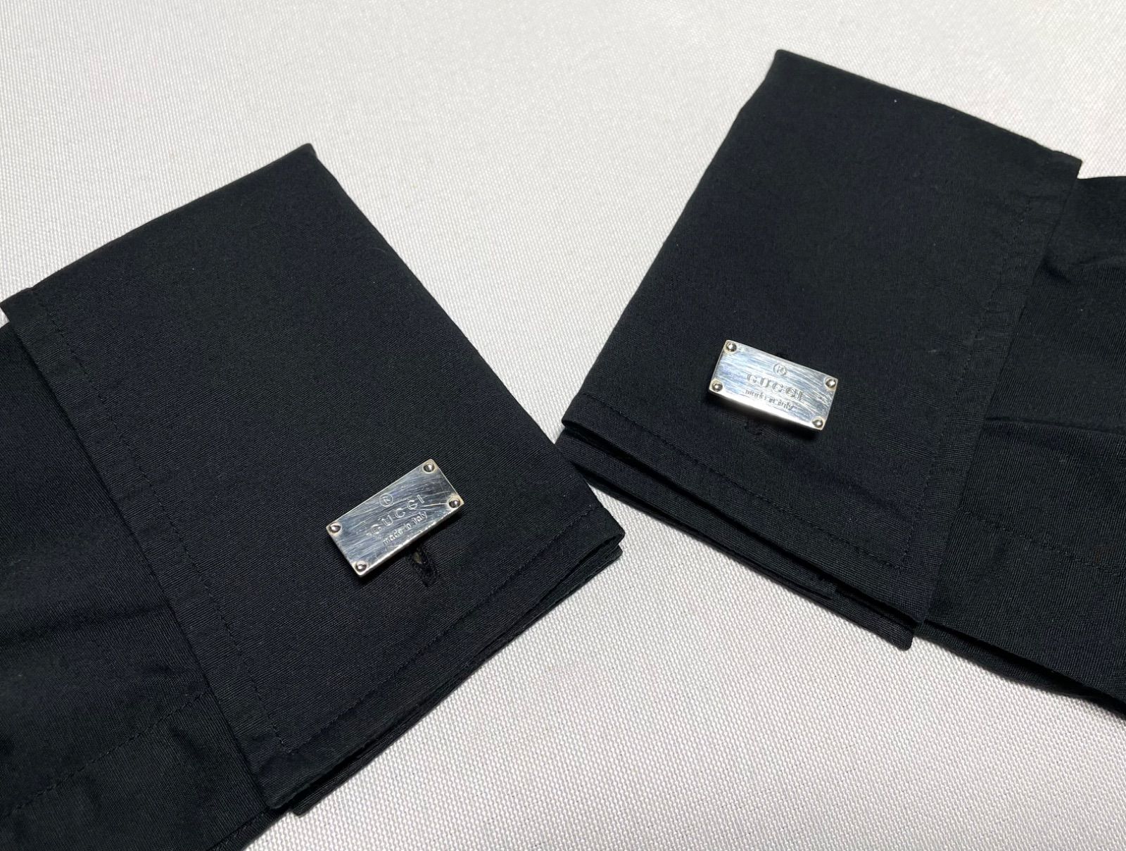 希少 GUCCI グッチ ブランドロゴ文字 スターリングシルバー SV925